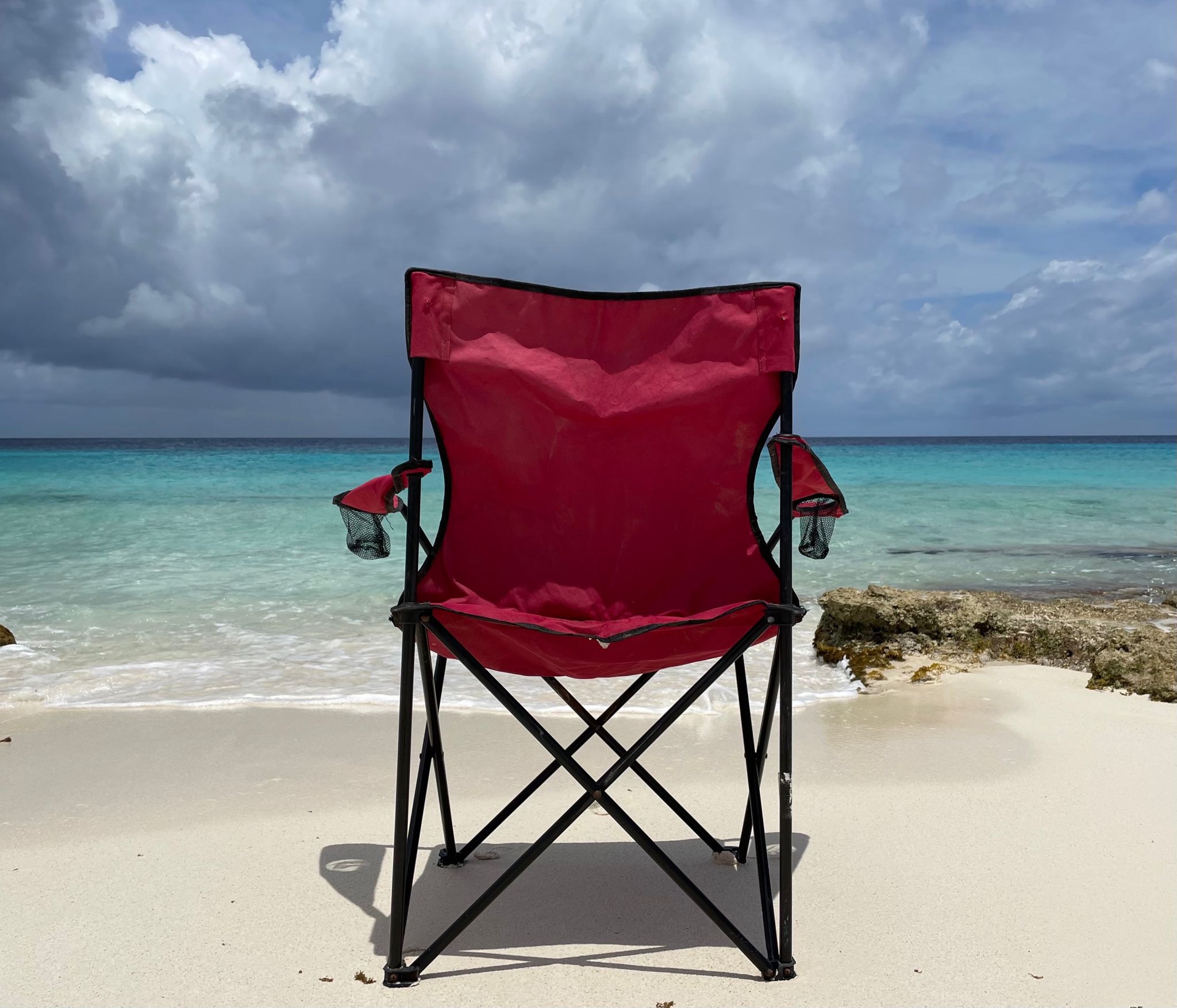 Red Chair on beach